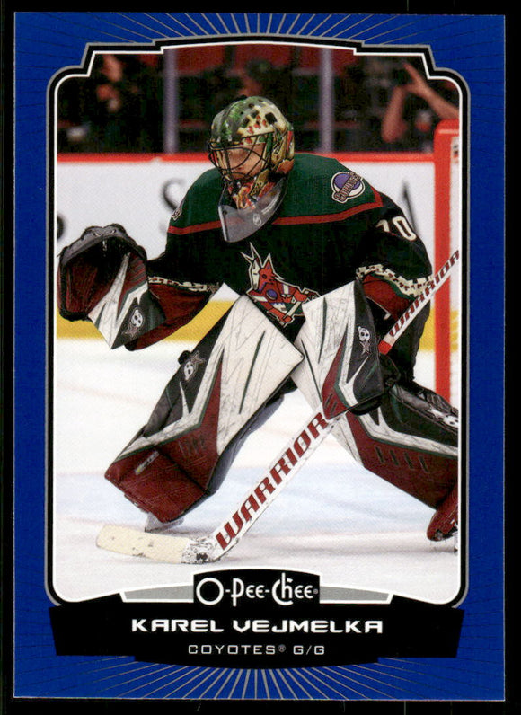 2022-23 O-Pee-Chee Blue #380 Karel Vejmelka