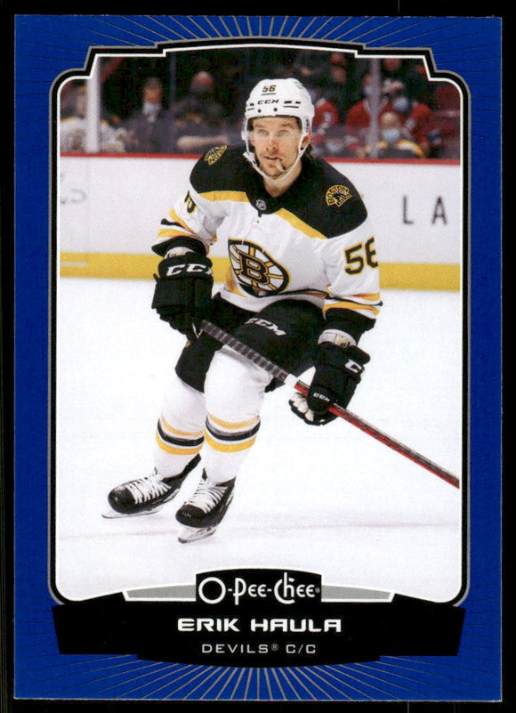 2022-23 O-Pee-Chee Blue #397 Erik Haula