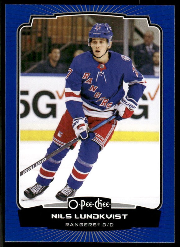 2022-23 O-Pee-Chee Blue #402 Nils Lundkvist