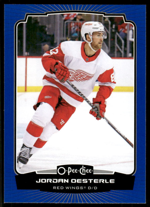 2022-23 O-Pee-Chee Blue #412 Jordan Oesterle