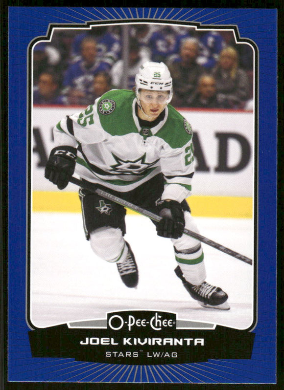 2022-23 O-Pee-Chee Blue #493 Joel Kiviranta