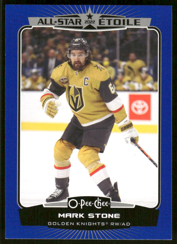 2022-23 O-Pee-Chee Blue #528 Mark Stone AS