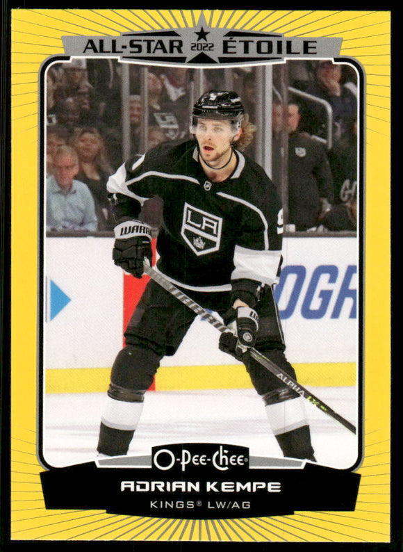 2022-23 O-Pee-Chee Yellow #536 Adrian Kempe AS