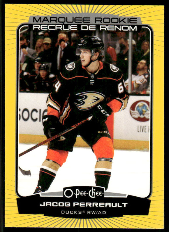 2022-23 O-Pee-Chee Yellow #545 Jacob Perreault
