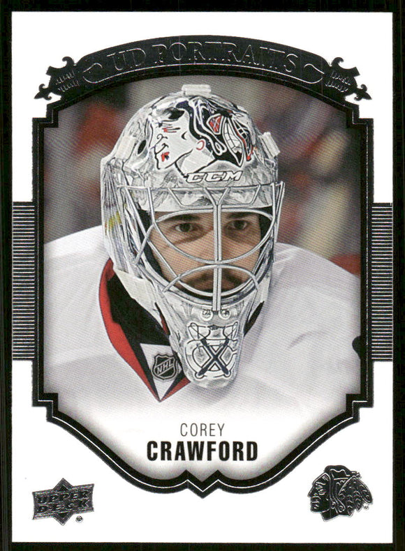 2015-16 Upper Deck UD Portraits #P6 Corey Crawford