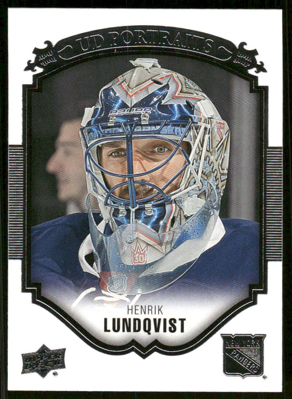 2015-16 Upper Deck UD Portraits #P7 Henrik Lundqvist