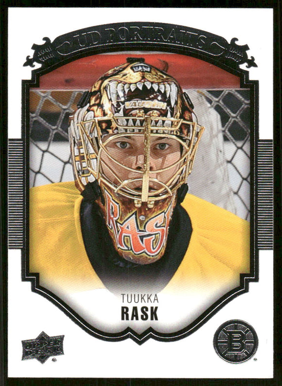 2015-16 Upper Deck UD Portraits #P11 Tuukka Rask