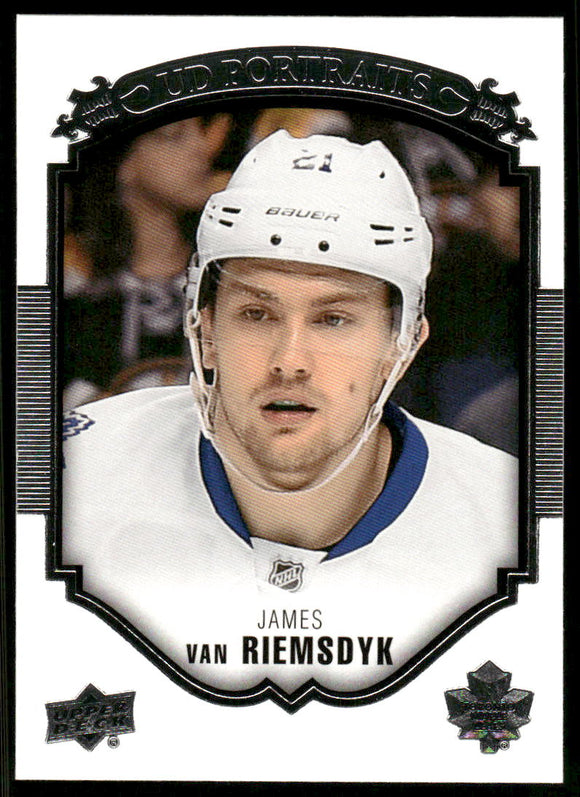2015-16 Upper Deck UD Portraits #P33 James van Riemsdyk