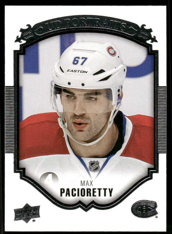 2015-16 Upper Deck UD Portraits #P34 Max Pacioretty