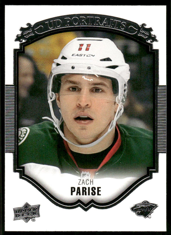 2015-16 Upper Deck UD Portraits #P36 Zach Parise