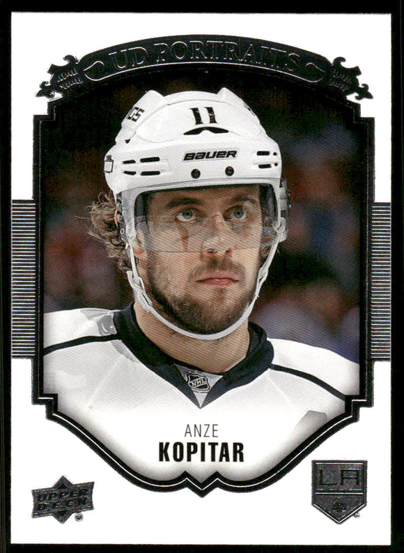 2015-16 Upper Deck UD Portraits #P39 Anze Kopitar