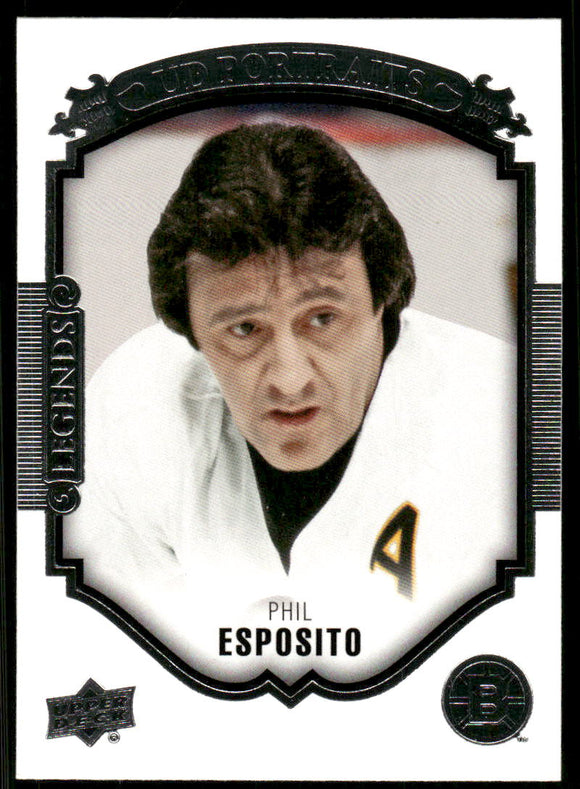 2015-16 Upper Deck UD Portraits #P51 Phil Esposito LEG