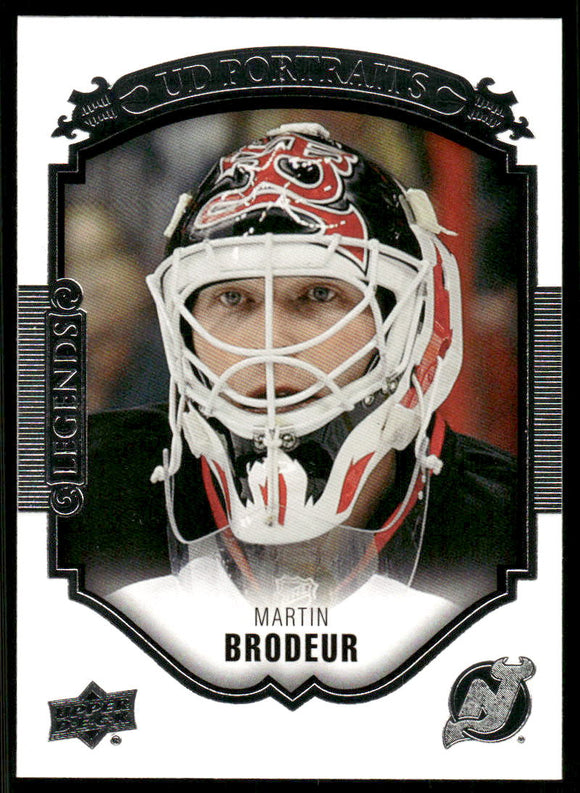 2015-16 Upper Deck UD Portraits #P52 Martin Brodeur LEG