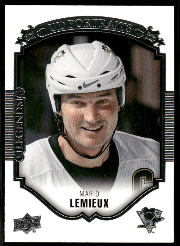 2015-16 Upper Deck UD Portraits #P53 Mario Lemieux LEG