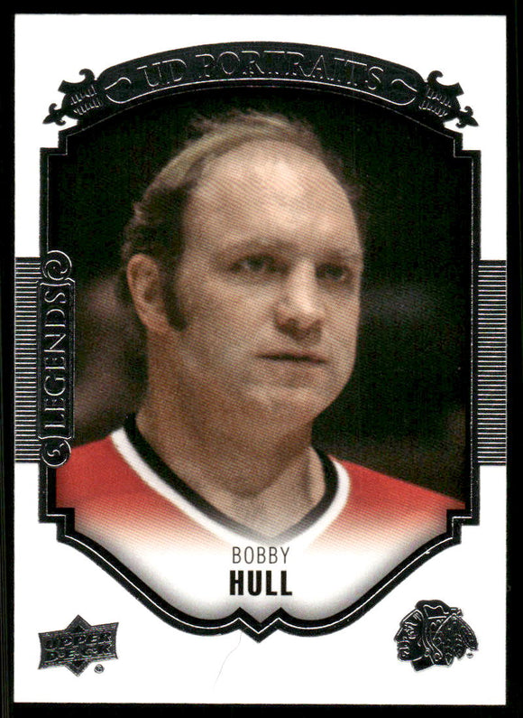 2015-16 Upper Deck UD Portraits #P54 Bobby Hull LEG