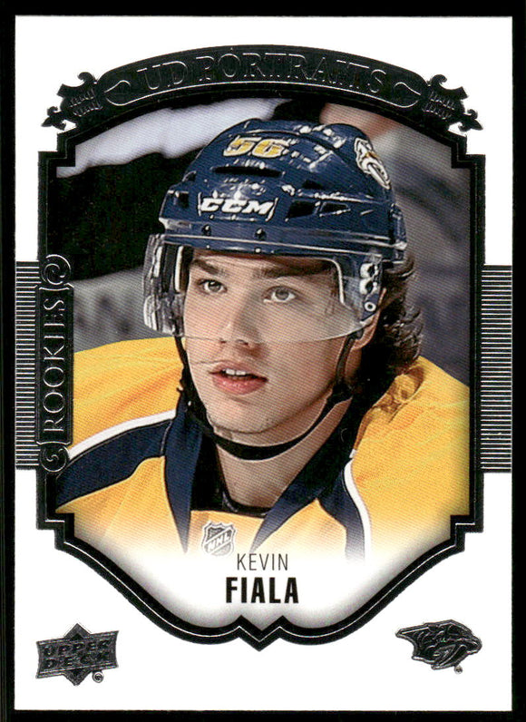 2015-16 Upper Deck UD Portraits #P58 Kevin Fiala