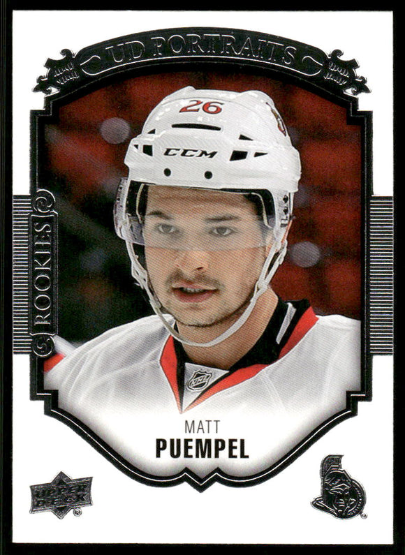 2015-16 Upper Deck UD Portraits #P60 Matt Puempel