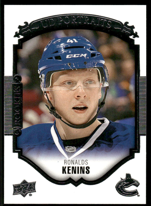 2015-16 Upper Deck UD Portraits #P69 Ronalds Kenins