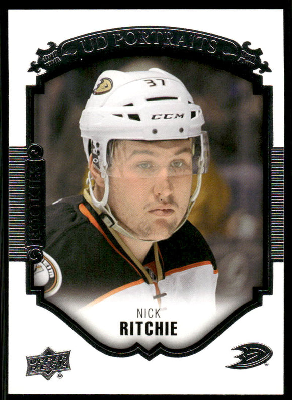2015-16 Upper Deck UD Portraits #P70 Nick Ritchie