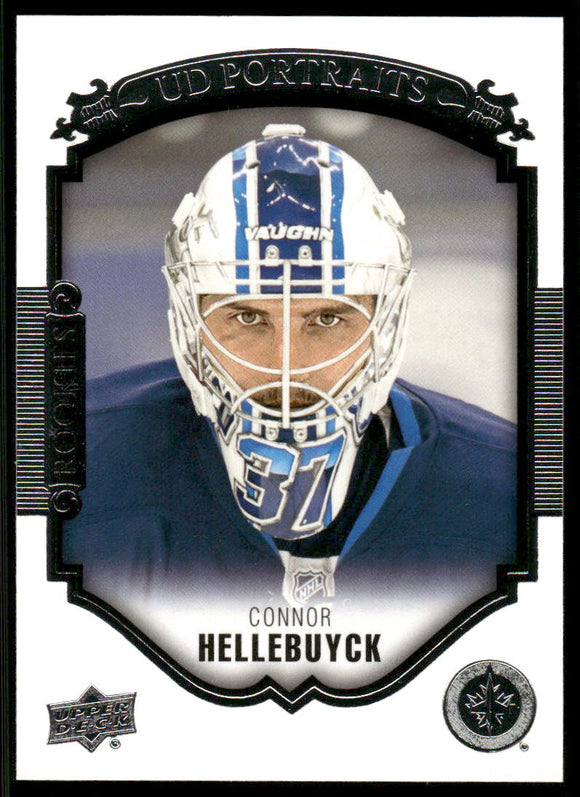 2015-16 Upper Deck UD Portraits #P72 Connor Hellebuyck