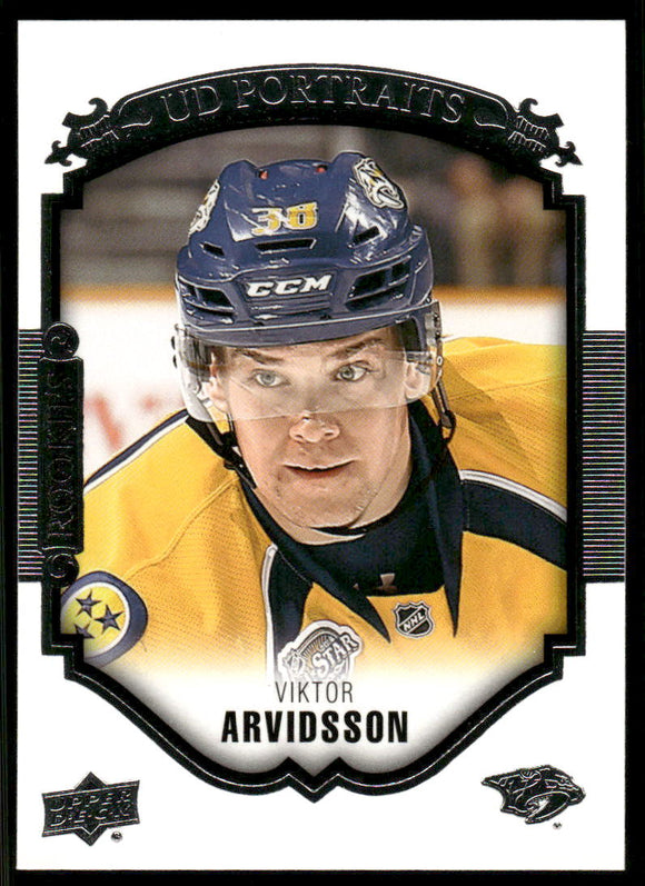 2015-16 Upper Deck UD Portraits #P73 Viktor Arvidsson