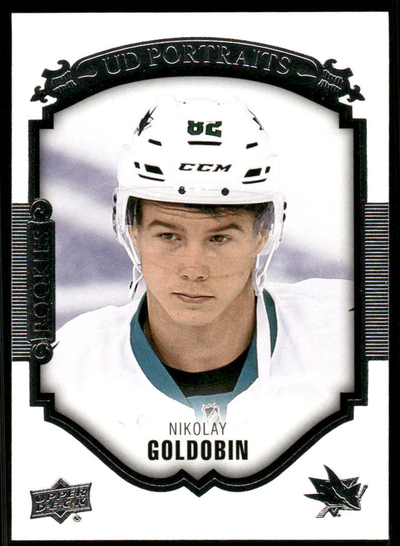 2015-16 Upper Deck UD Portraits #P78 Nikolay Goldobin