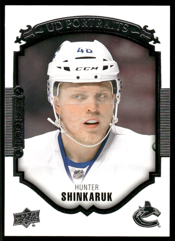 2015-16 Upper Deck UD Portraits #P79 Hunter Shinkaruk