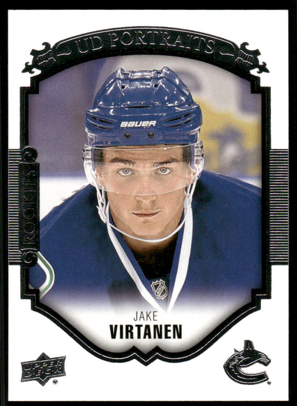 2015-16 Upper Deck UD Portraits #P83 Jake Virtanen