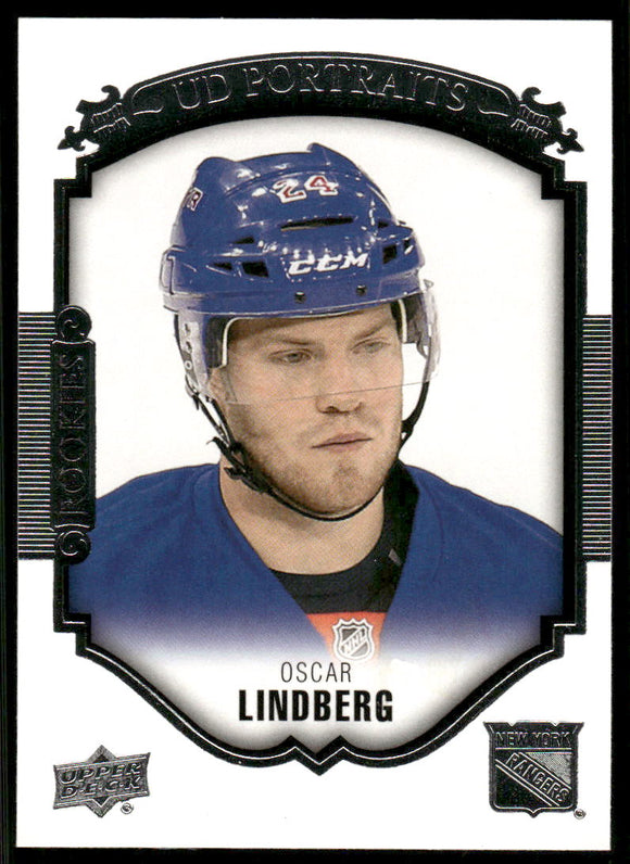 2015-16 Upper Deck UD Portraits #P84 Oscar Lindberg