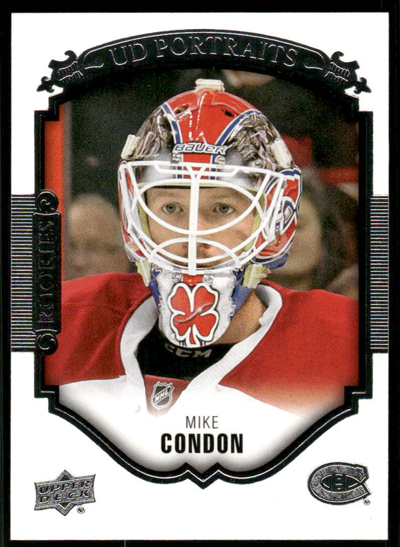2015-16 Upper Deck UD Portraits #P85 Mike Condon