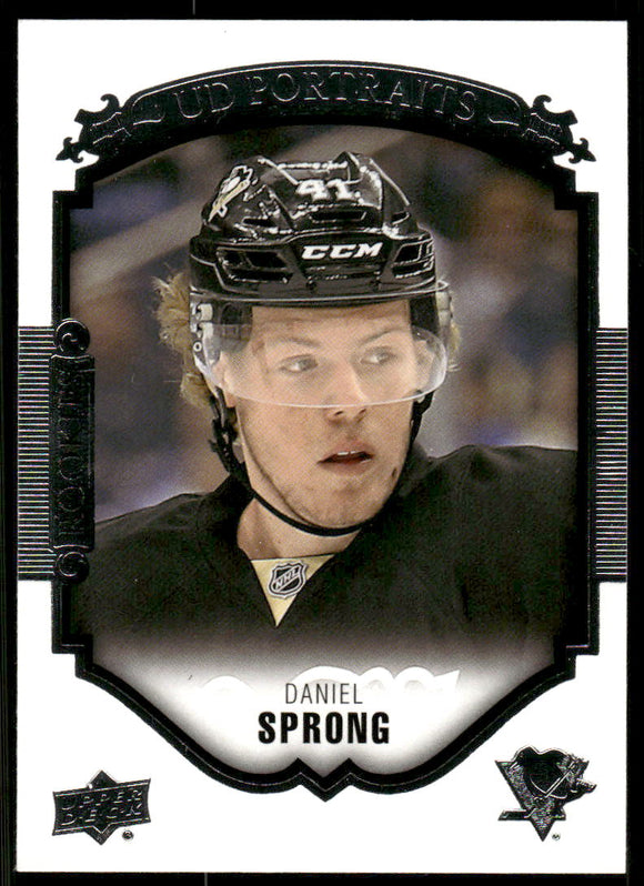 2015-16 Upper Deck UD Portraits #P86 Daniel Sprong