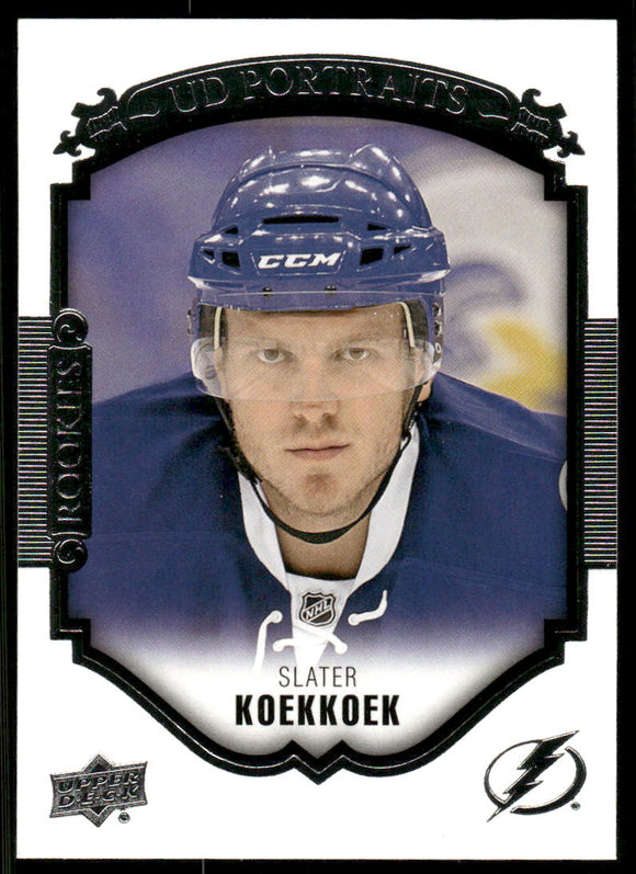 2015-16 Upper Deck UD Portraits #P91 Slater Koekkoek