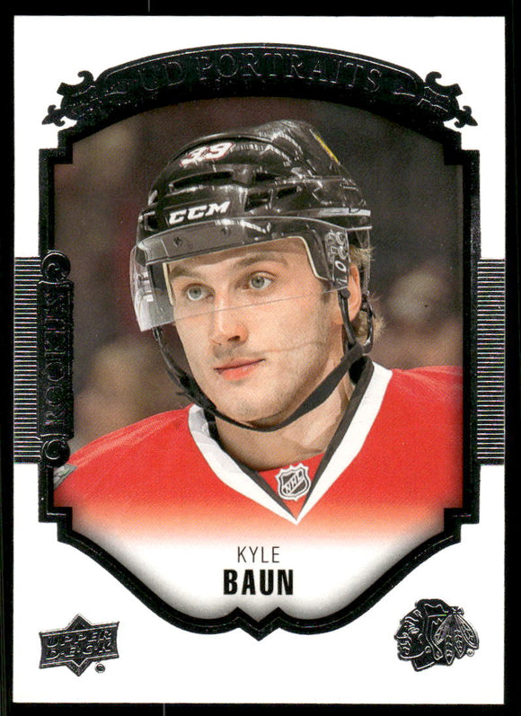 2015-16 Upper Deck UD Portraits #P92 Kyle Baun