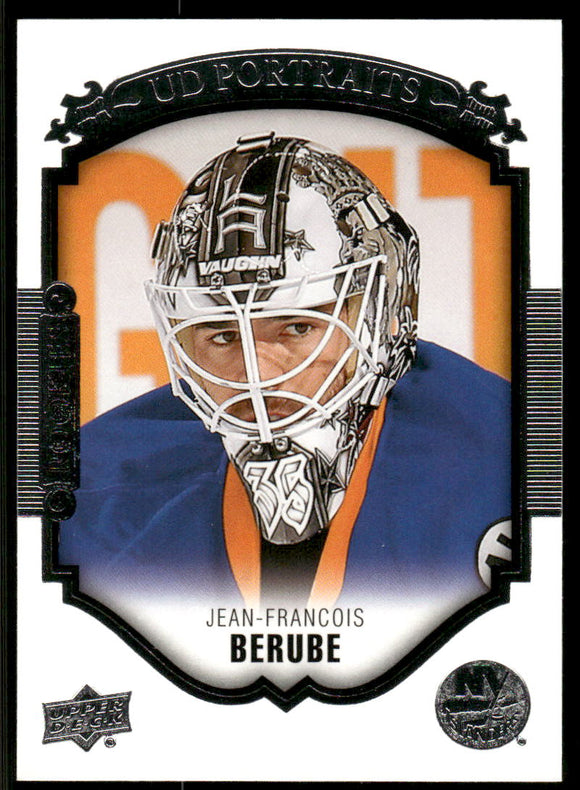 2015-16 Upper Deck UD Portraits #P98 Jean-Francois Berube
