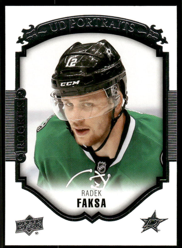 2015-16 Upper Deck UD Portraits #P104 Radek Faksa