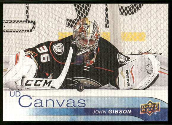 2016-17 Upper Deck Canvas #C2 John Gibson