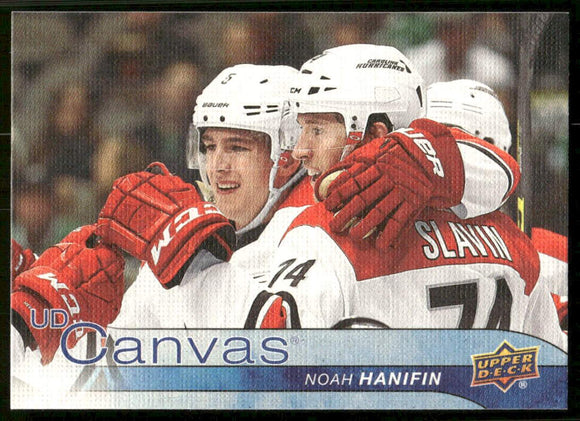 2016-17 Upper Deck Canvas #C16 Noah Hanifin