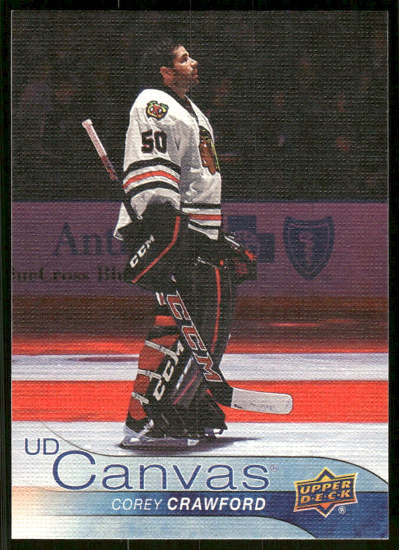 2016-17 Upper Deck Canvas #C22 Corey Crawford