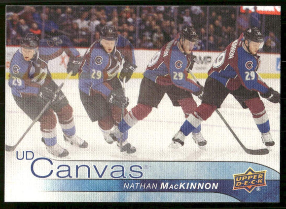 2016-17 Upper Deck Canvas #C23 Nathan MacKinnon