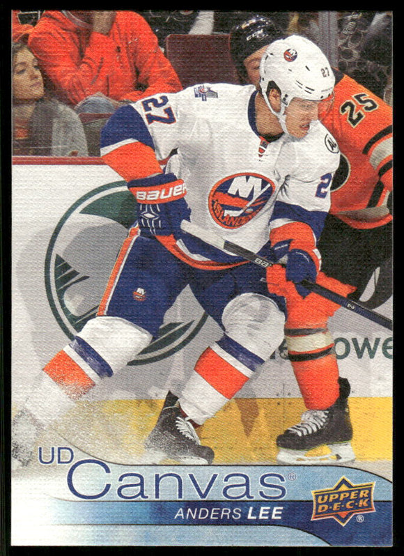 2016-17 Upper Deck Canvas #C55 Anders Lee