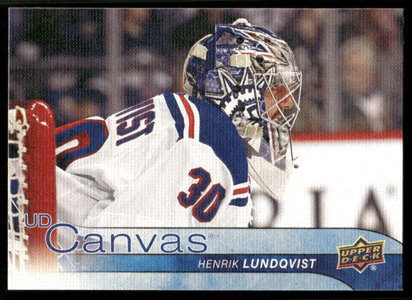 2016-17 Upper Deck Canvas #C56 Henrik Lundqvist