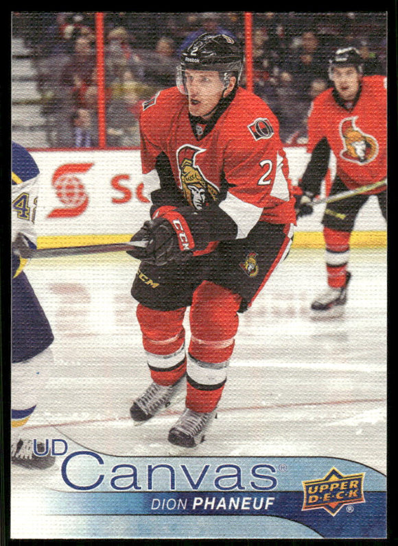 2016-17 Upper Deck Canvas #C61 Dion Phaneuf