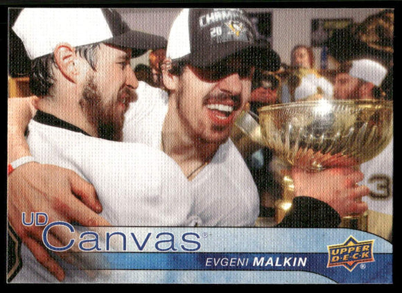 2016-17 Upper Deck Canvas #C64 Evgeni Malkin