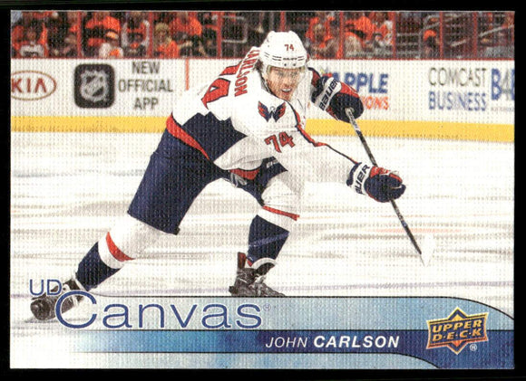 2016-17 Upper Deck Canvas #C84 John Carlson