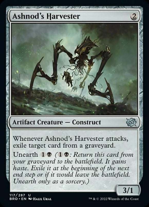 Ashnod's Harvester - The Brothers' War - English - NM - MTG