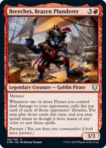 Breeches, Brazen Plunderer - Commander Legends - English - NM - MTG