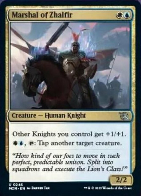 Marshal of Zhalfir - March of the Machines - English - NM - MTG