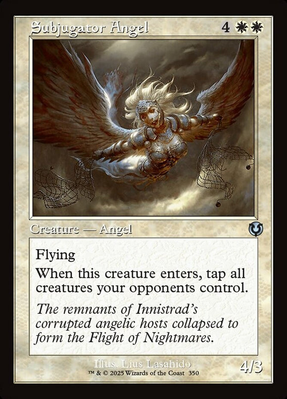 Subjugator Angel - Retro Frame - Innistrad Remastered - English - NM - MTG