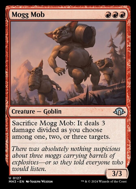Mogg Mob - Modern Horizons 3 - English - NM - MTG