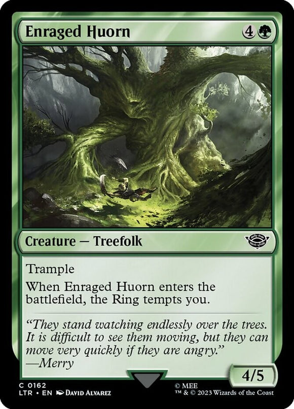Enraged Huorn - Lord of the Rings - English - NM - MTG